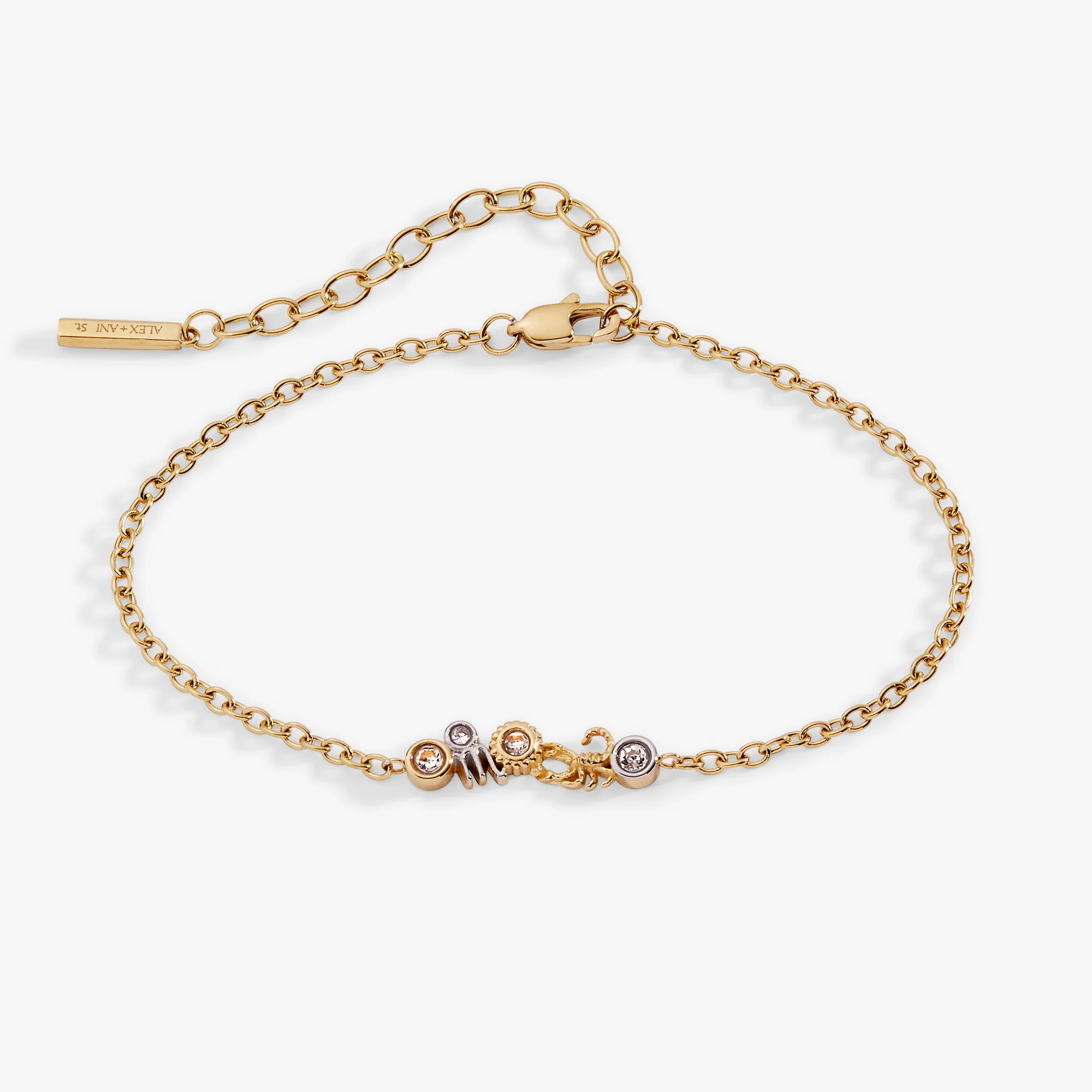 Scorpio Zodiac Inline Bracelet