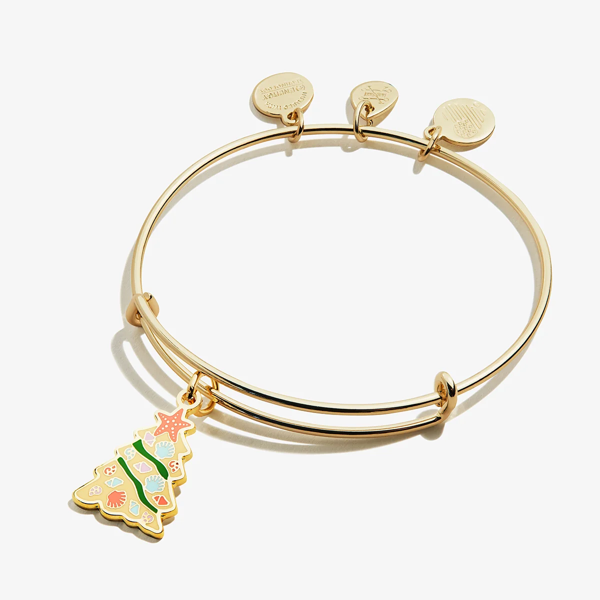 Christmas Tree Seaside Charm Bangle