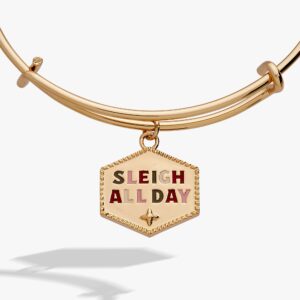 'Sleigh All Day' Charm Bangle