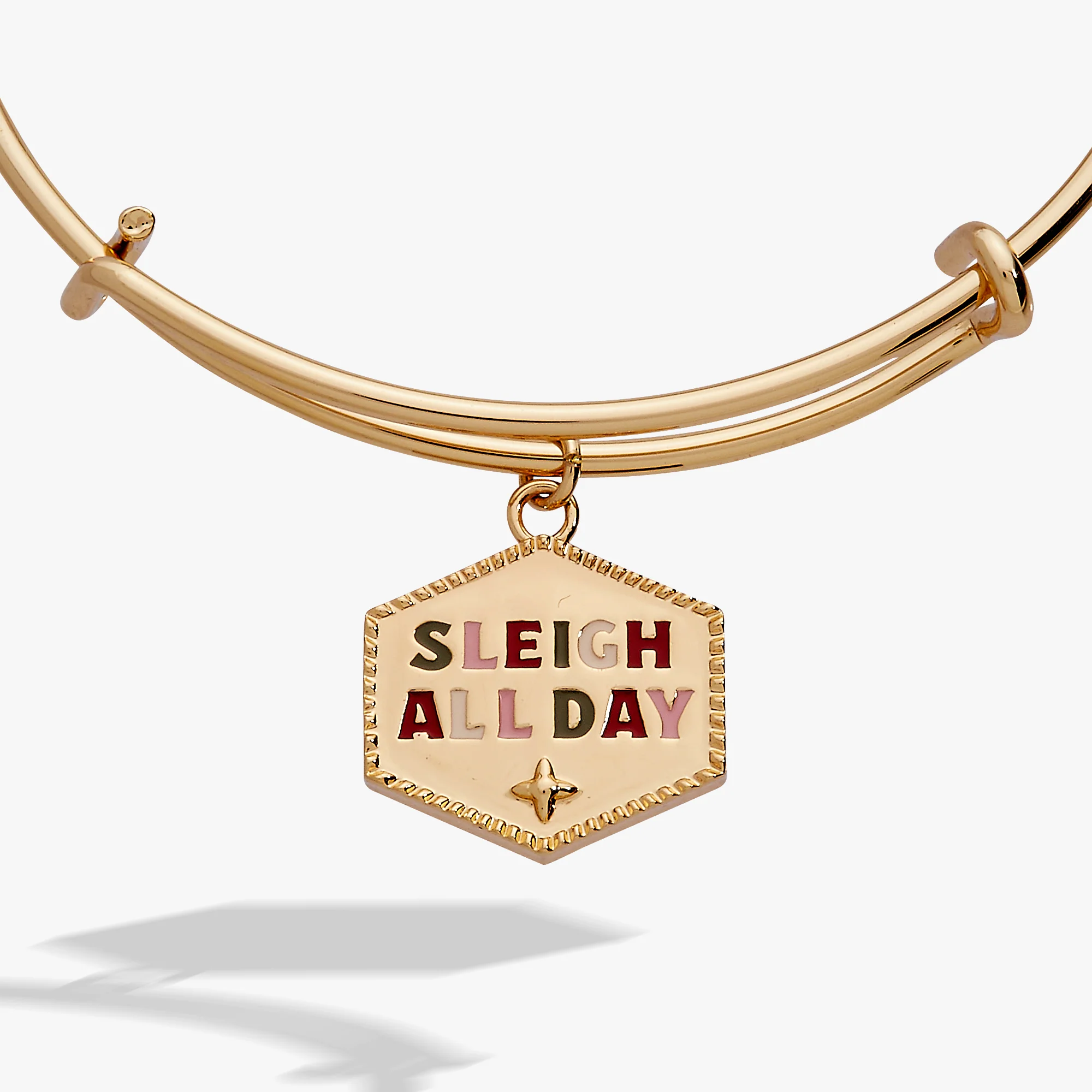 'Sleigh All Day' Charm Bangle