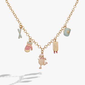 Winter Wonderland Multi Charm Necklace