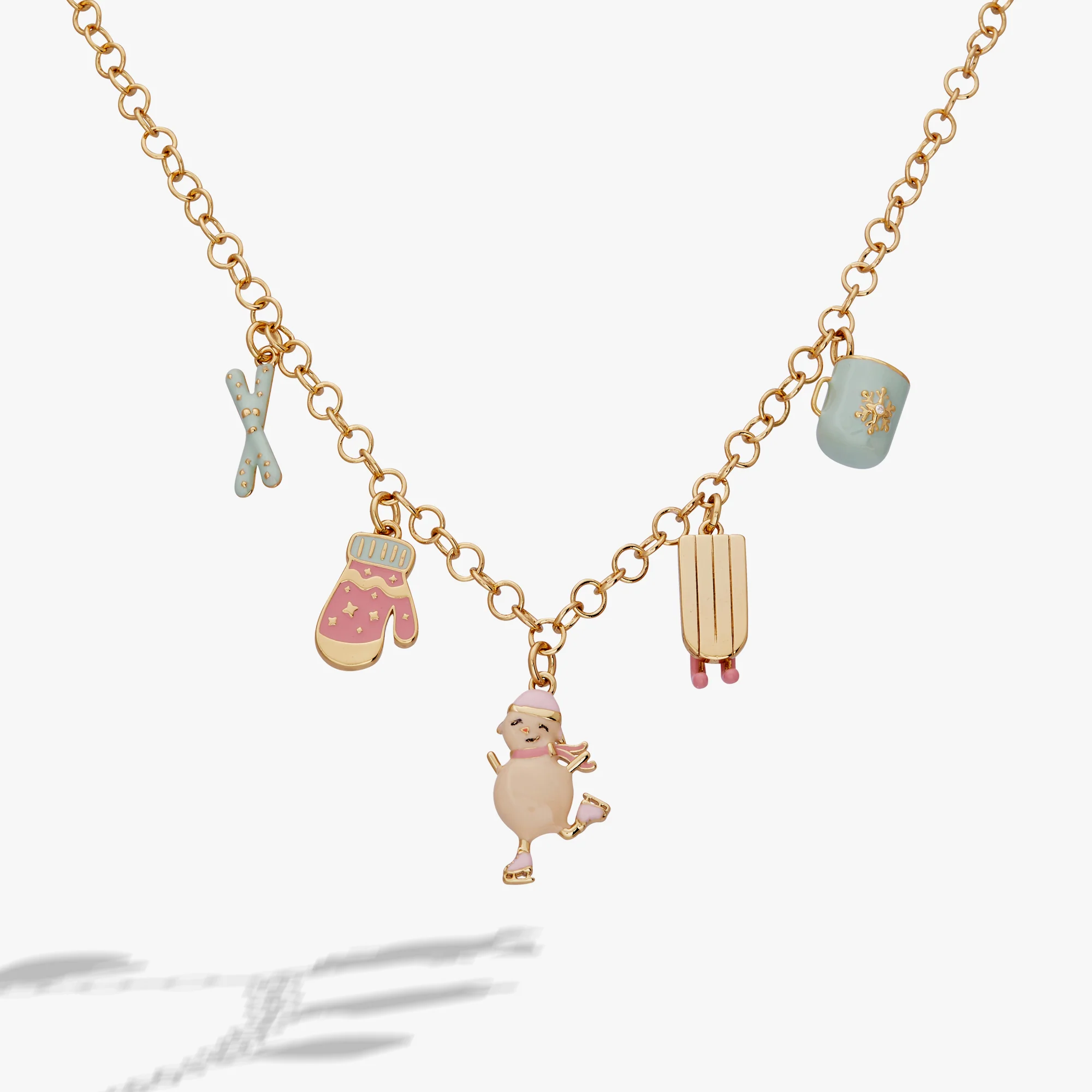 Winter Wonderland Multi Charm Necklace