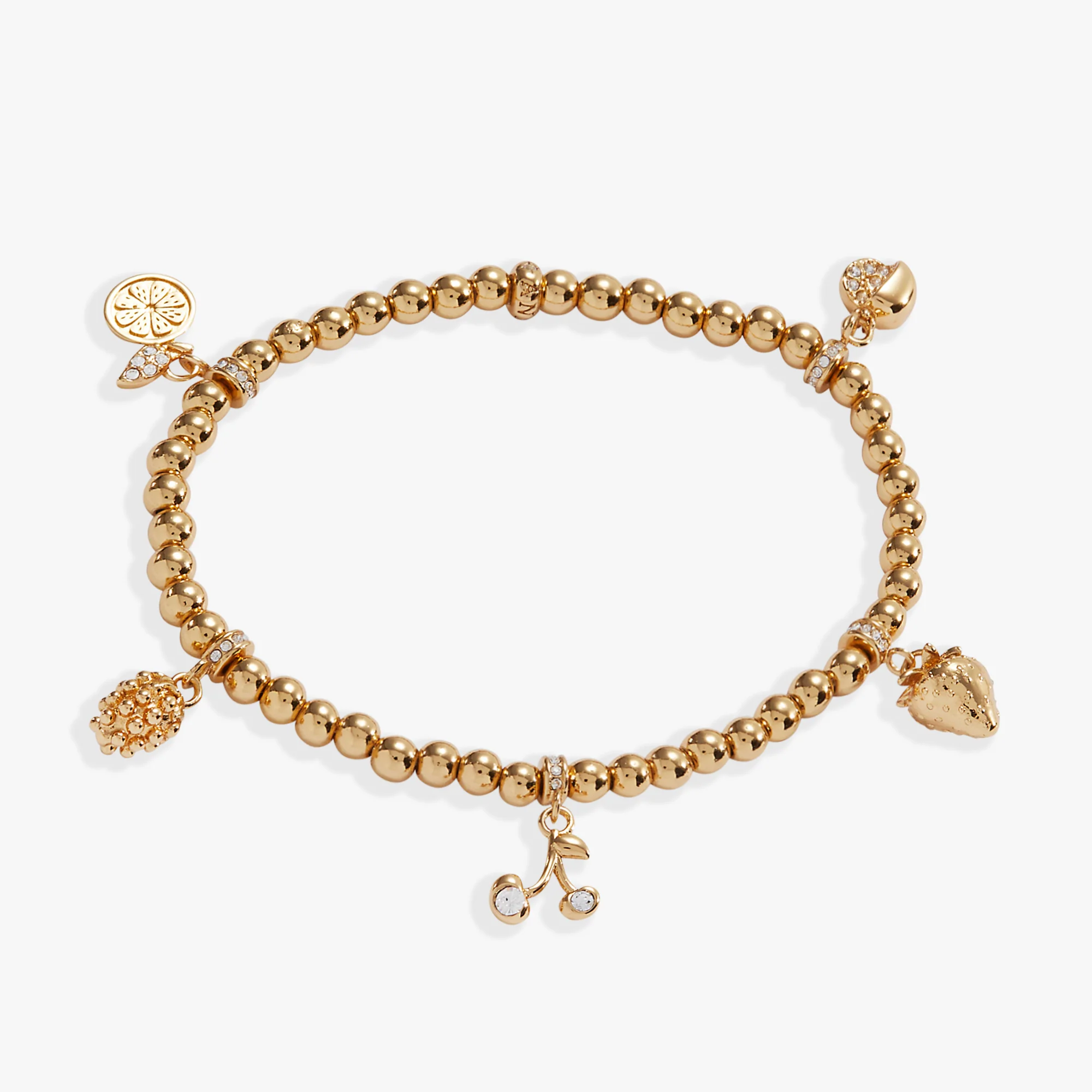Fresh Orchard Charm Stretch Bracelet