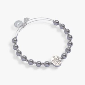 The Twilight Saga Cullen Crest Beaded Charm Bangle