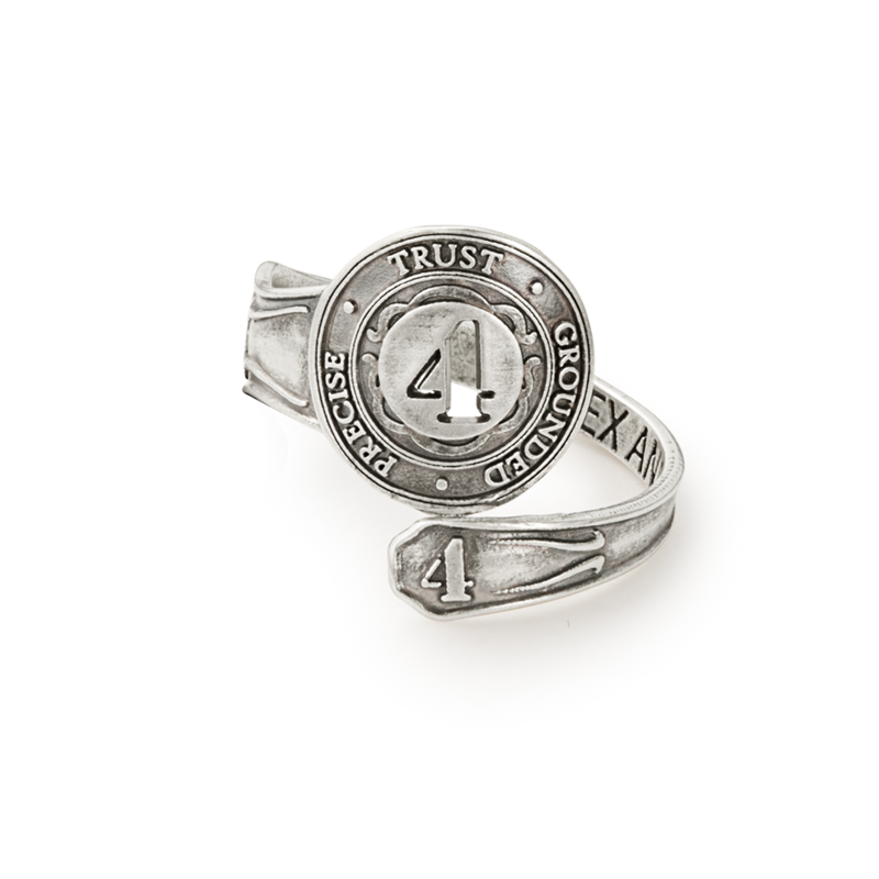 Number 4 Spoon Ring | Precise. Trust. and Grounded