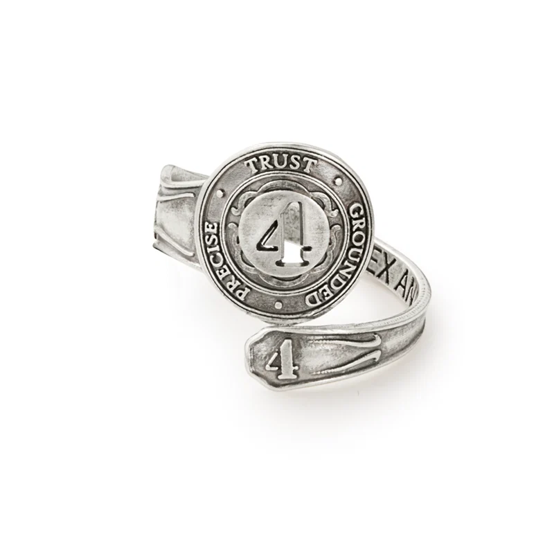 Number 4 Spoon Ring | Precise. Trust. and Grounded