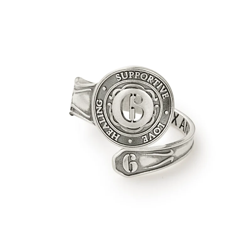 Number 6 Spoon Ring | Healing. Supportive. and Love