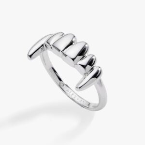 Vampire Teeth Fangs Ring