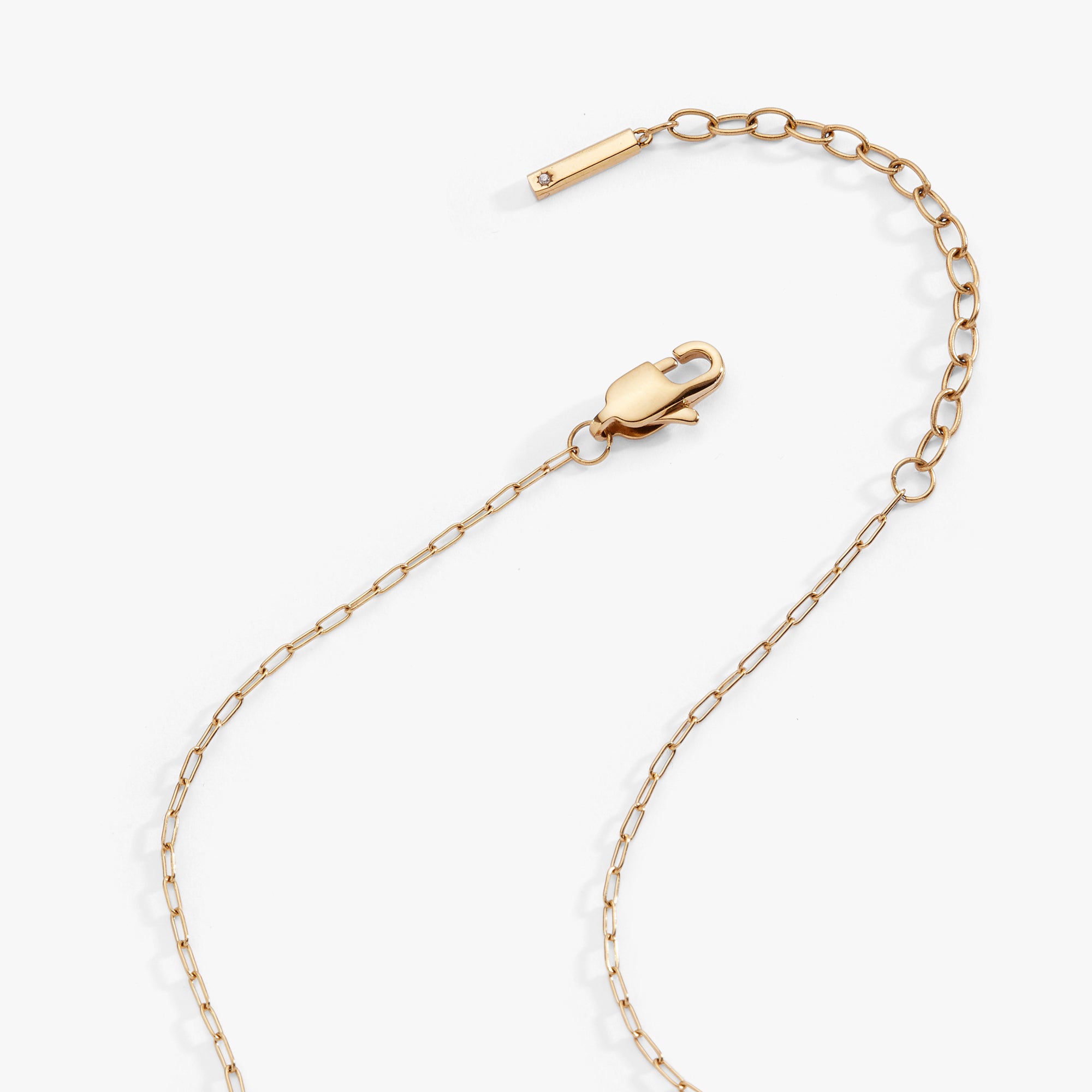 Virgo Zodiac Charm Cluster Necklace - Image 5