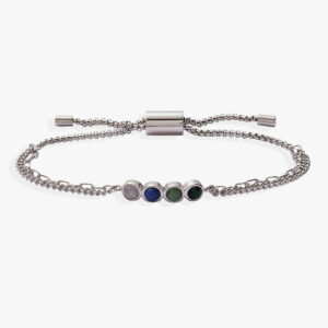 Wife Hidden Message Acrostic Bolo Bracelet