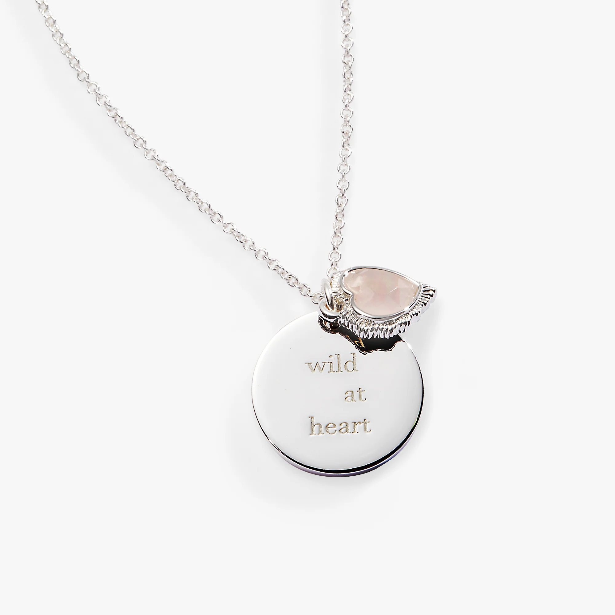 Wild at Heart Duo Charm Pendant Necklace